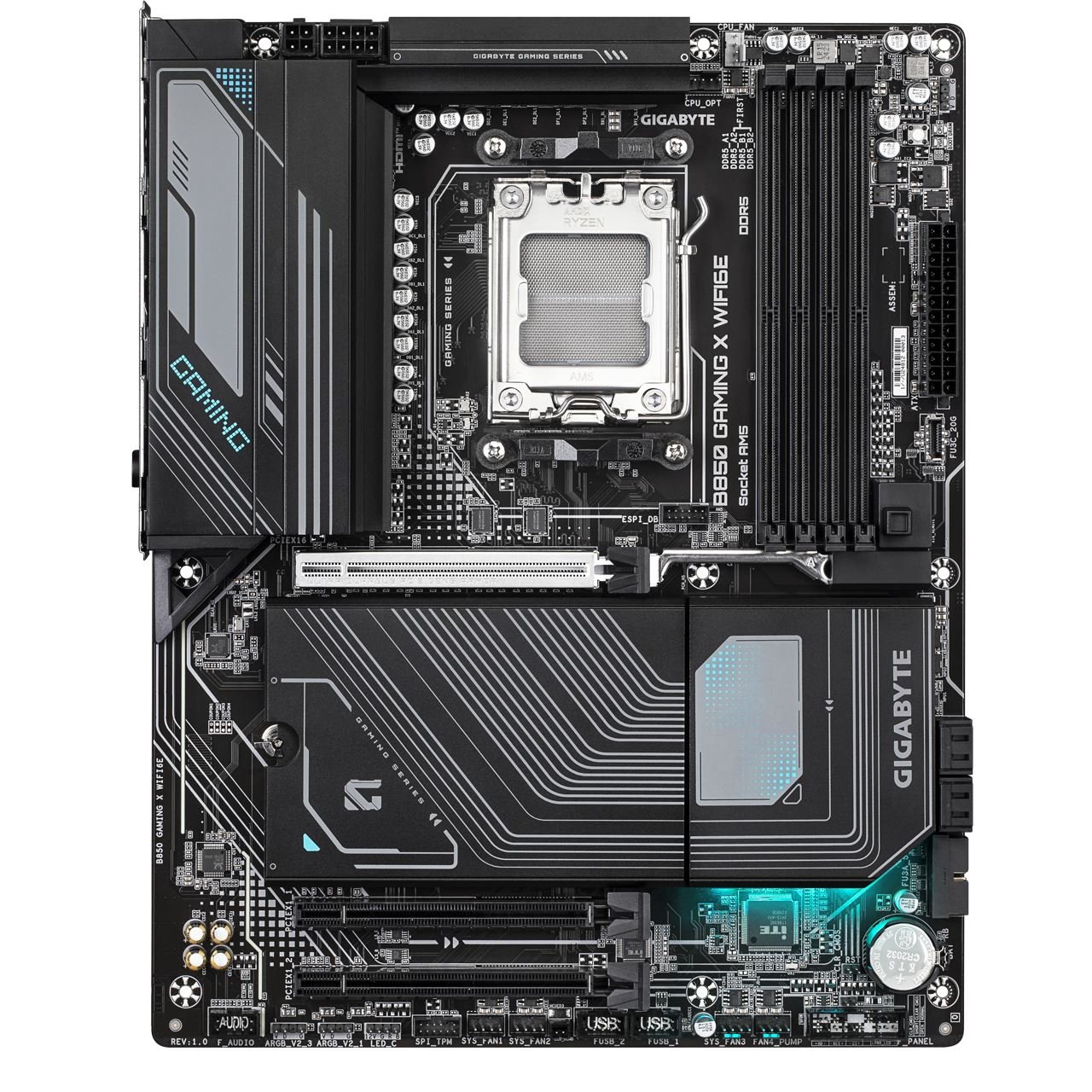 AMD B850 ATX DDR5 WIFI + Bluetooth - Schwarz