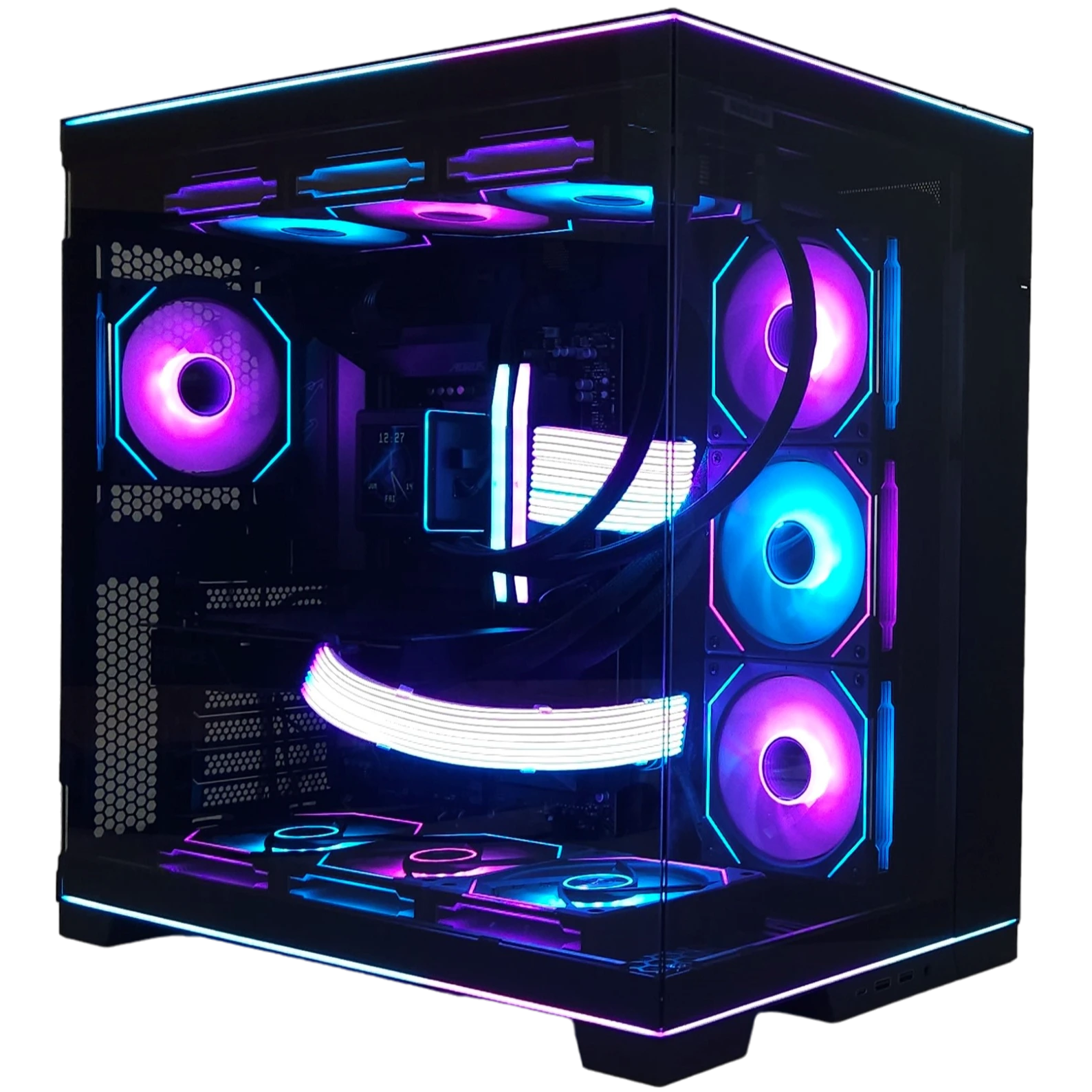 Lian Li RGB Gaming PC - AMD Ryzen 7 9800X3D - RX 9070 XT