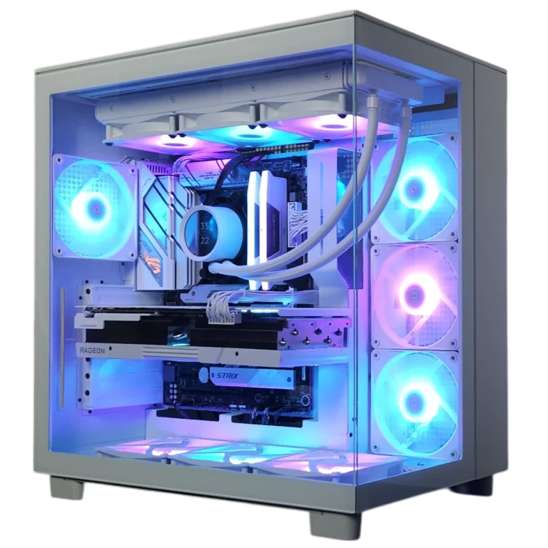 NZXT H9 Flow - Weiß