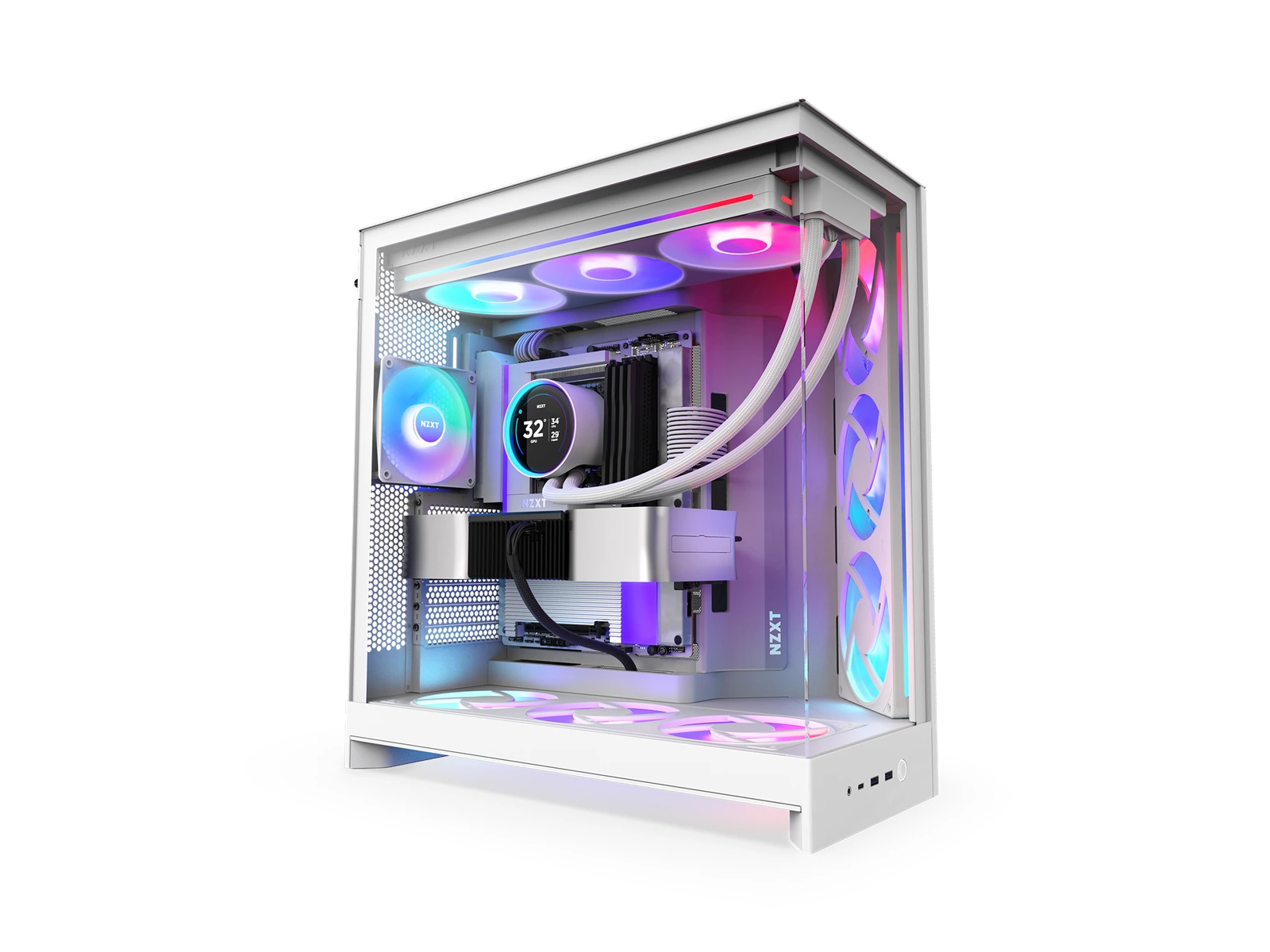 NZXT H9 Flow (2025) - Weiß