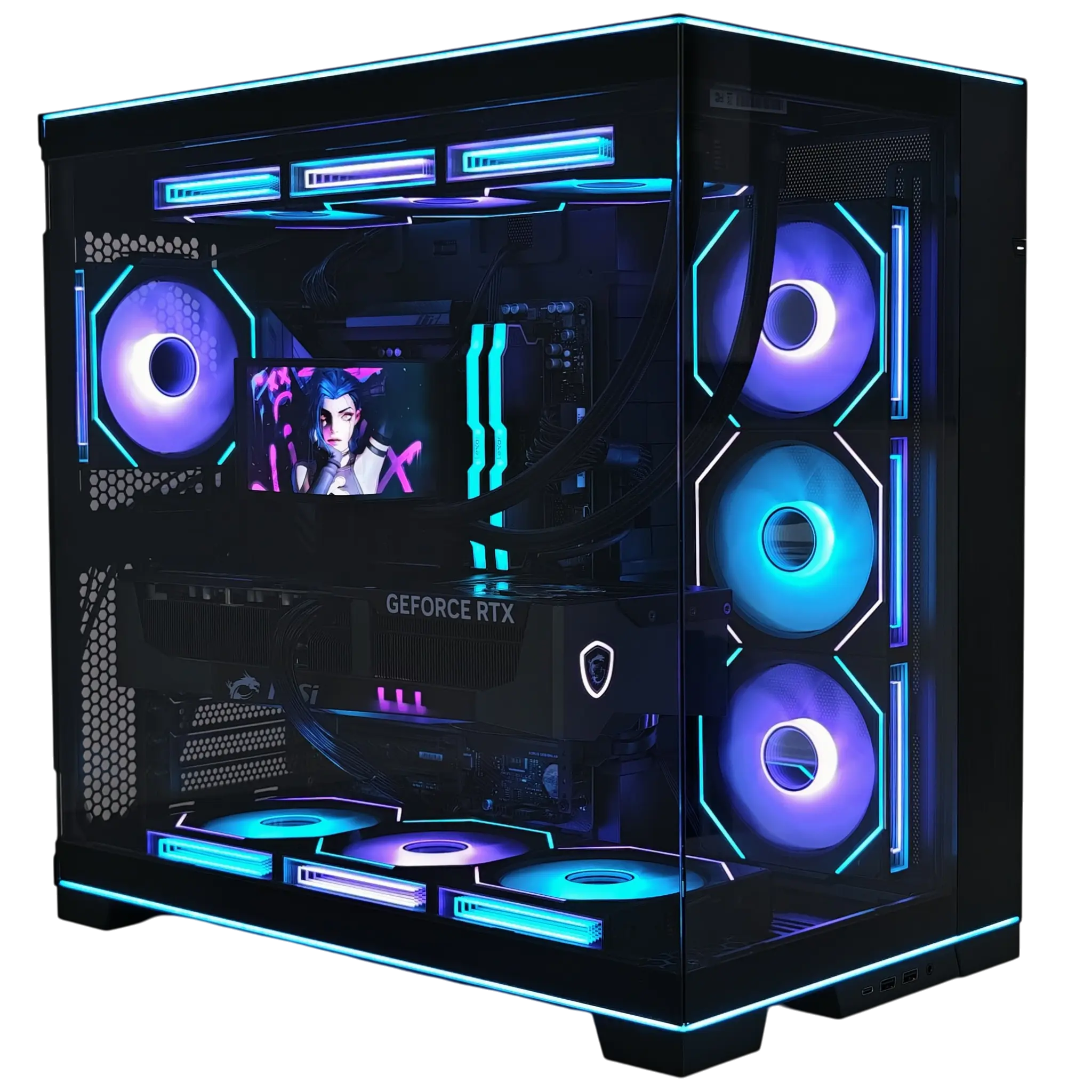 Lian Li O11D EVO RGB - Schwarz