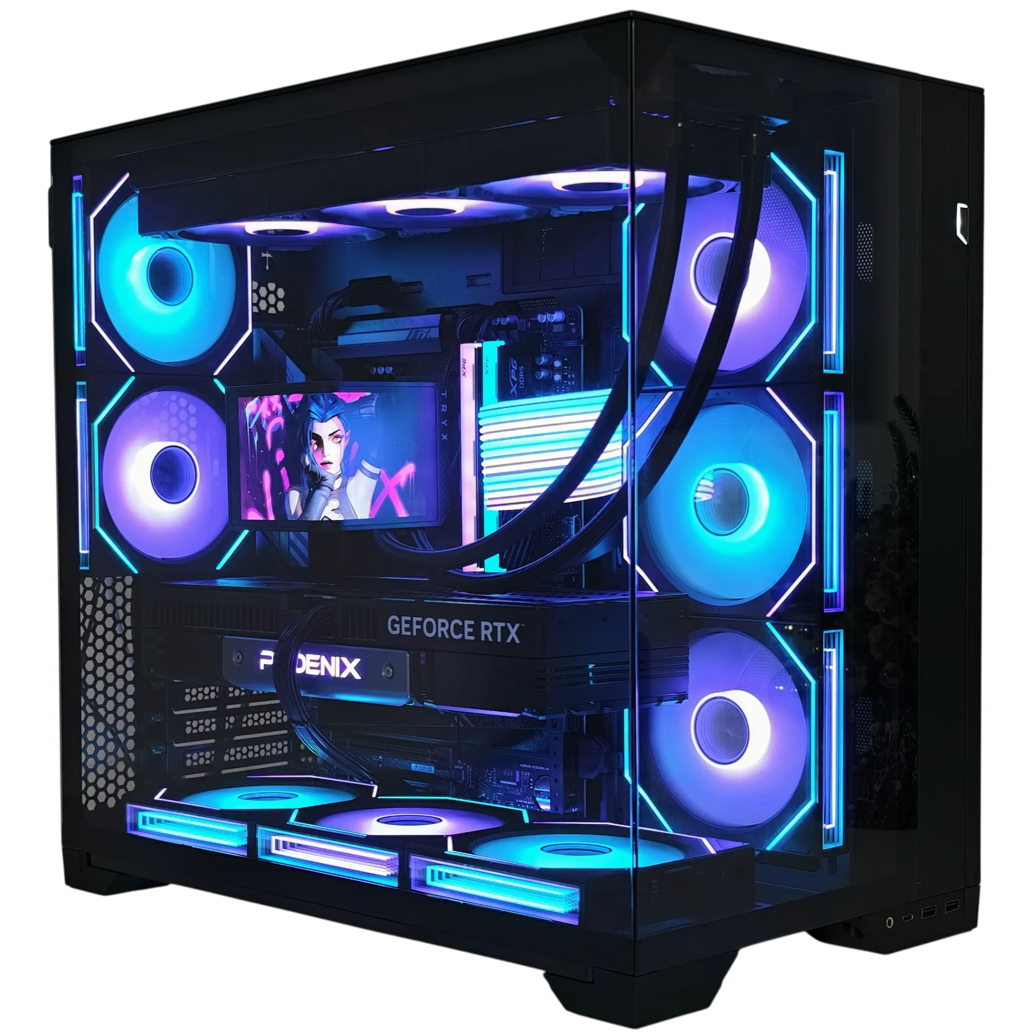 Lian Li O11 Vision Compact - Schwarz (AiO-Topcover)