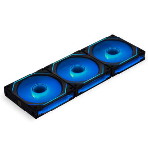 8x 120mm ARGB UNI FAN INF PWM - Schwarz