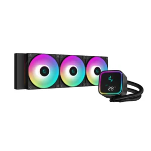 360mm AiO ARGB Digitale Temperatur - Schwarz